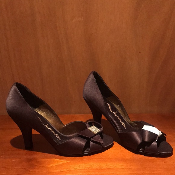 Nina Women’s shoes size 5 1/2 color chocolate luste - Picture 5 of 8